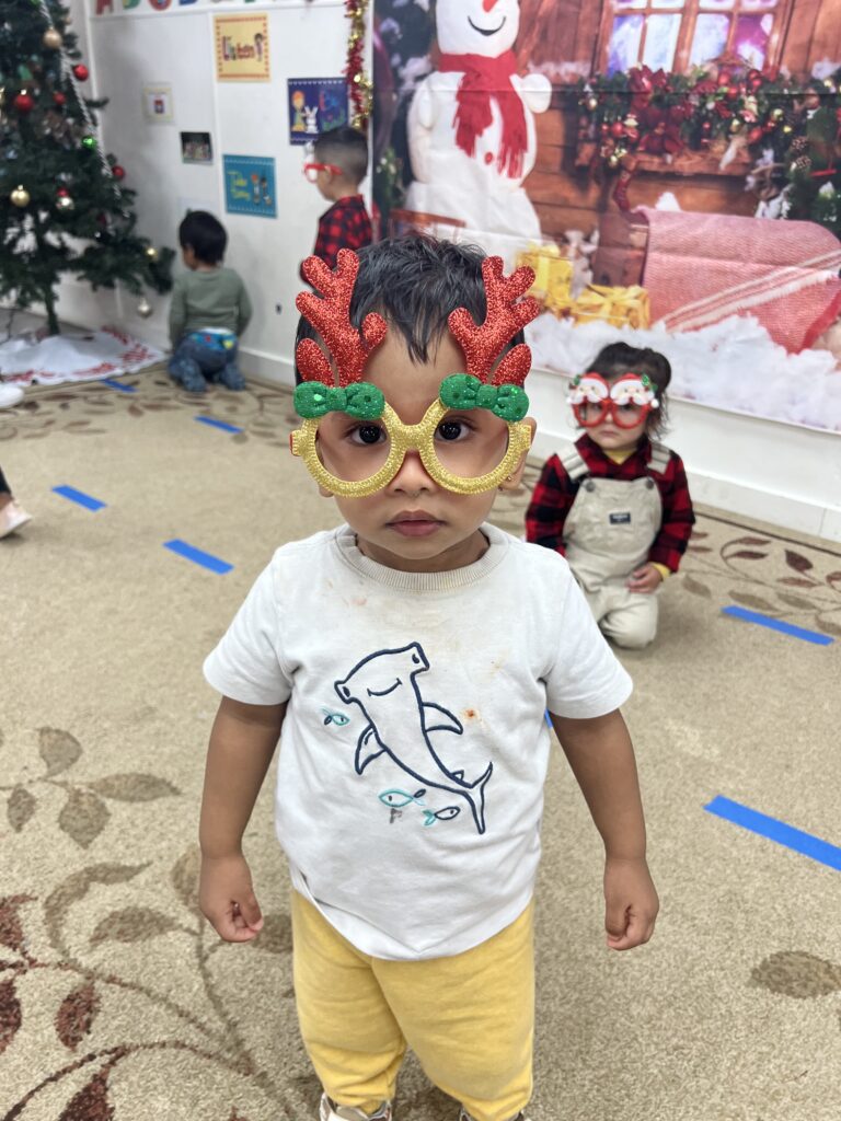 Christmas celebration at Sunshine Daycare in Lewisville, 2024