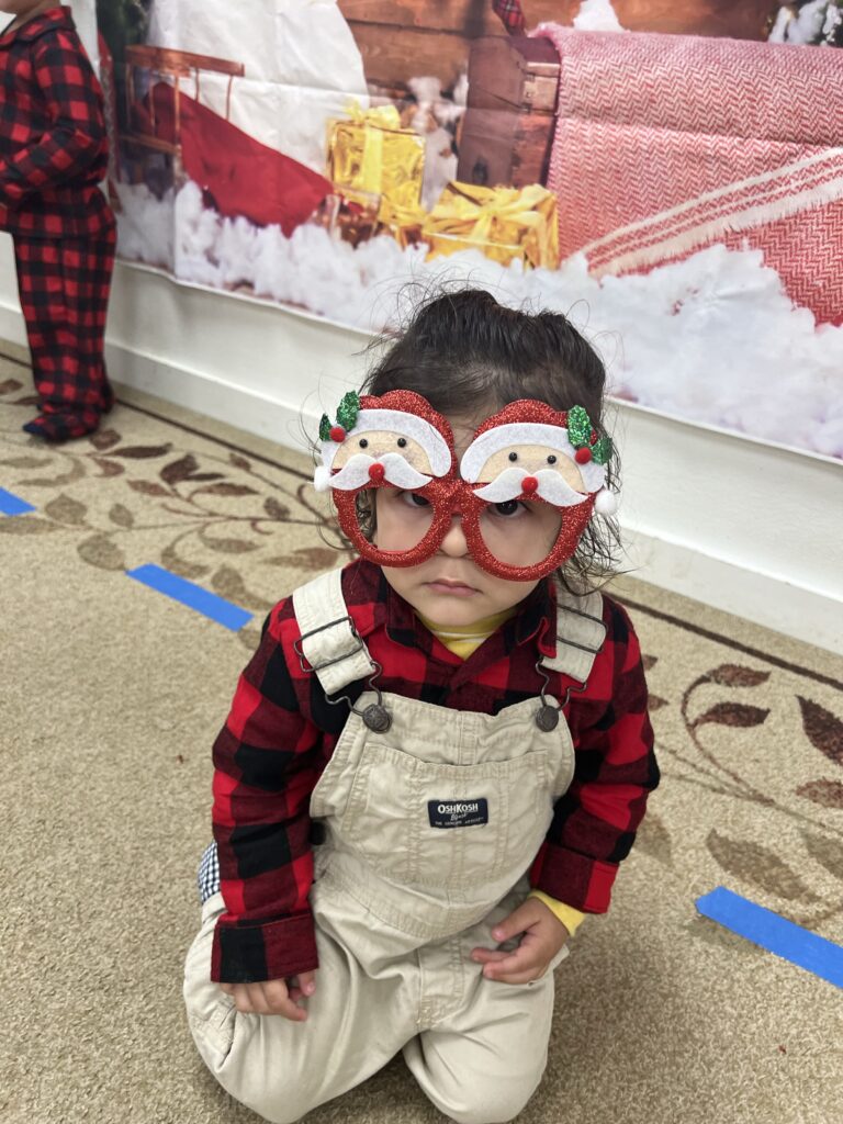 Christmas celebration at Sunshine Daycare in Lewisville, 2024