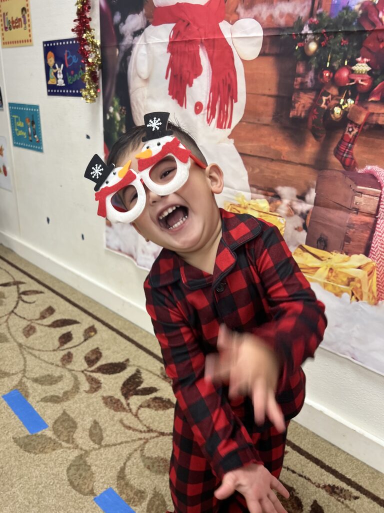 Christmas celebration at Sunshine Daycare in Lewisville, 2024
