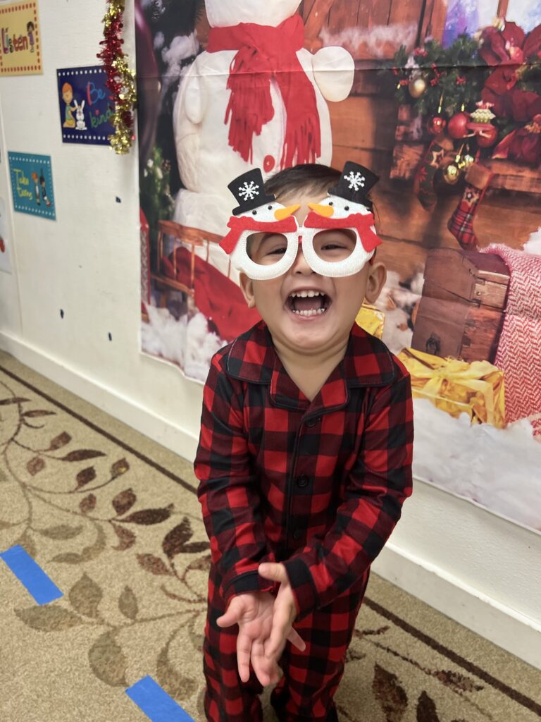 Christmas celebration at Sunshine Daycare in Lewisville, 2024