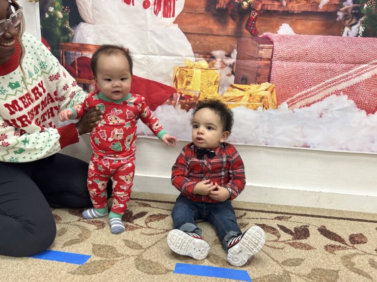 Christmas celebration at Sunshine Daycare in Lewisville, 2024