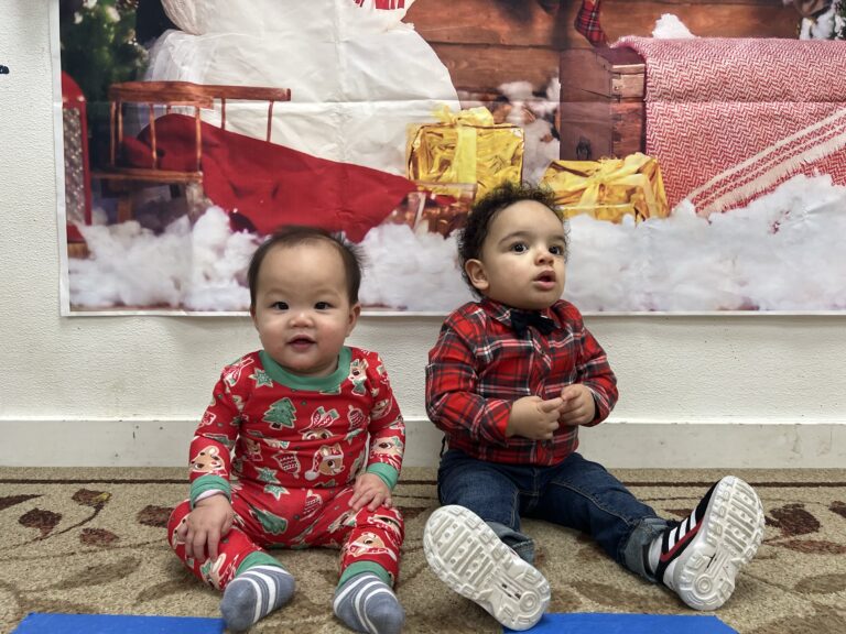 Christmas celebration at Sunshine Daycare in Lewisville, 2024